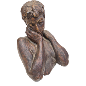 1980s Vintage Bust, Signed by Artist