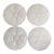Vintage Dansk French Porcelain Oyster Plates - Set of 4 For Sale