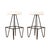 Frederic Weinberg Frederick Weinberg 1950’s Midcentury Bar + Stool Set For Sale - Image 4 of 4