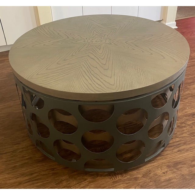 Offered is a beautifully crafted table from Ambella, known for its refined materials and timeless, designer-quality...
