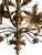 Antique Italian Chandelier in Gold Paint, 1800s For Sale - Image 3 of 5