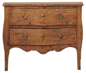 Antique Swedish Rococo Chest of Drawers