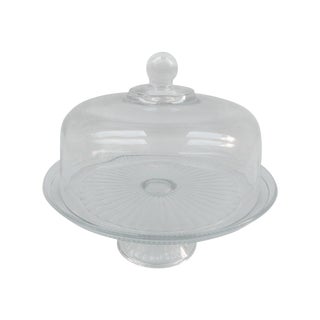 Cake Plate with Dome For Sale