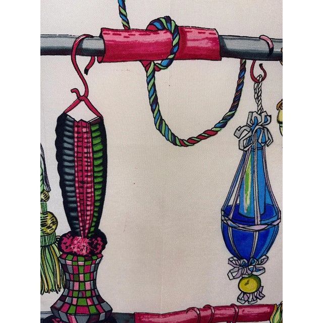 1960s Hermès Passementerie 1960 Héron Marie Françoise For Sale - Image 5 of 8