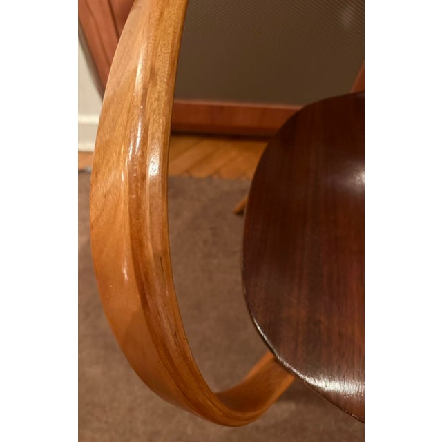 Mid-Century Modern Mid 20th Century Plycraft "Pretzel" Bentwood Dining Chairs With Arms For Sale - Image 3 of 18