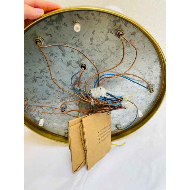 Mid-Century Modern Ceiling Lamp from Sölken Leuchten, 1980s For Sale - Image 3 of 9