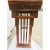 Chinese Elm Wood Altar Table. Tall, with a slide-through drawer to allow access from both sides and to be used as a...