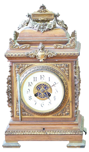 English Bracket Clock, 19th Century
