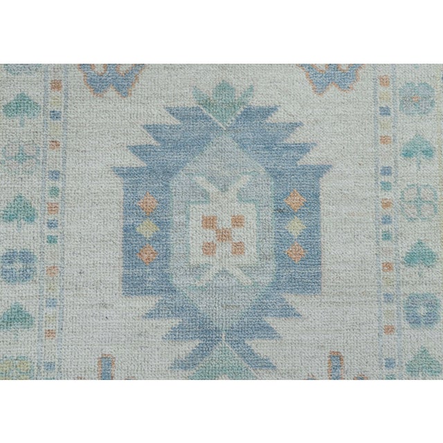 Oushak Rug 2'1" x 3'10" #17150 For Sale - Image 4 of 8