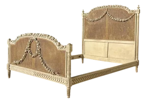 Louis XVI Style Lacquered Bed