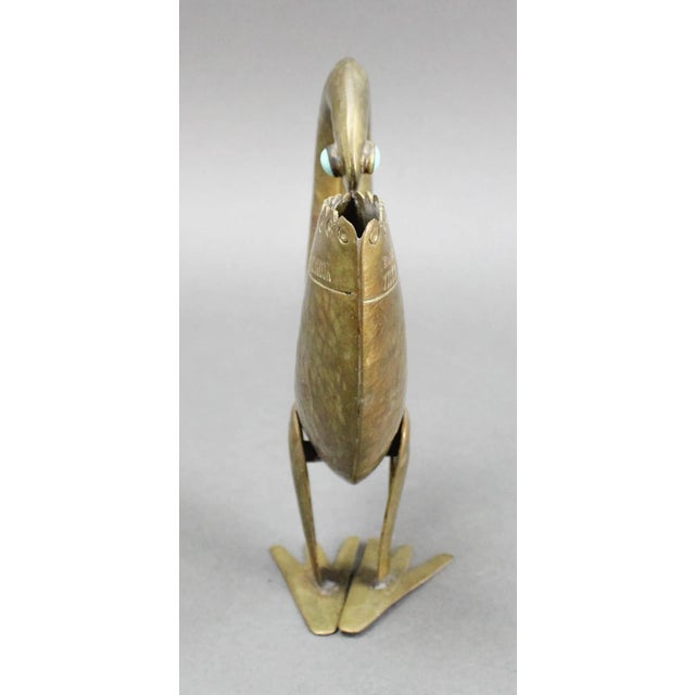 Joaquin Taller Tinta Ecuador MCM Brass Bird Metal Art
