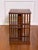 20th Century Italian Danner Style Hardwood Revolving Bookcase Table With Inlay For Sale In Philadelphia - Image 6 of 12