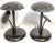Pair of Mid-Century Italian Bronze Mushroom Lamps For Sale - Image 4 of 12