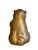 Mid 20th Century MCM Brass Panda Statue Figurine For Sale - Image 5 of 17