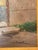 Vintage Japanese Framed Oil Painting of Street Scene - Signed For Sale - Image 4 of 8