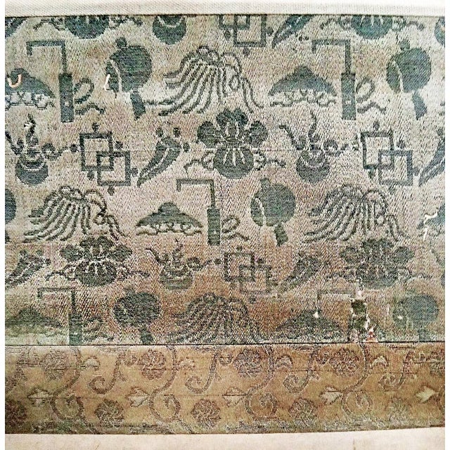 Transitional Silk Scroll Painting by Matsumura Keibun, 18th Century For Sale - Image 3 of 14