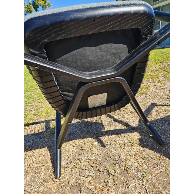 A Pair of Herman Miller / Geiger Crosshatch Lounge Chair by Eoos For Sale - Image 13 of 16