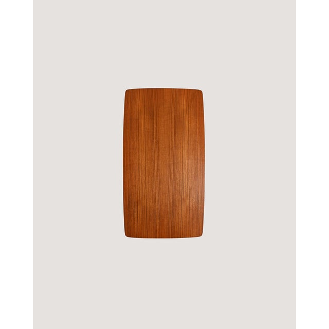 Scandinavian Teak Coffee Table with Magazine Rack, 1960s For Sale - Image 6 of 7