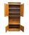 Late 20th Century Pennsylvania House Oak Rustic Country Style 34" Modular Wall Unit / Cabinet Bookcase 23-4113 / 23-4213 For Sale - Image 5 of 12