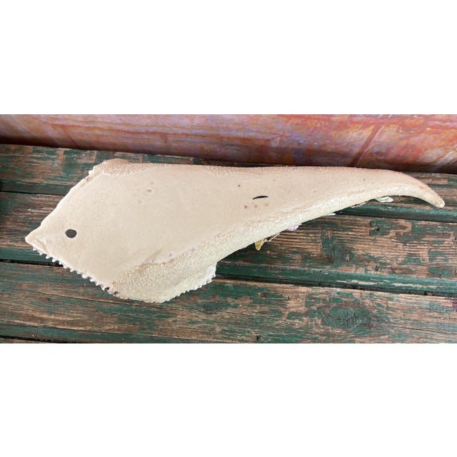 Flower and Bird Slip Wall Vase, 1890s For Sale - Image 9 of 12