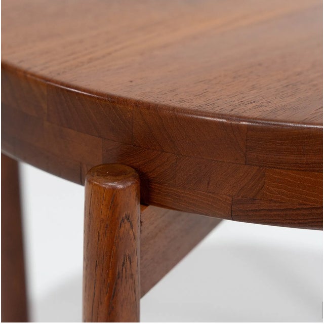 Mid-Century Modern Danish Modern Flip Top Table in Style of Jens Quistgaard by Løvig For Sale - Image 3 of 7