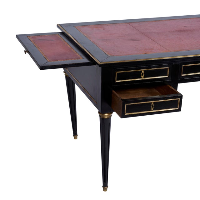 Schumacher 1920s French Directoire Style Desk For Sale - Image 4 of 9