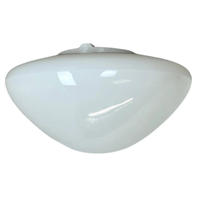 Glass Wv339 Ceiling Light by Wilhelm Wagenfeld for Lindner, Germany, 1960s For Sale - Image 17 of 17