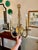 1950s Vintage French Louis XVI Gilt Bronze Double-Arm Rope and Tassel Wall Sconces - a Pair For Sale - Image 5 of 13