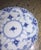 Ceramic 1980s Royal Copenhagen Blue Fluted Half Lace Cup & Saucer 1035 For Sale - Image 7 of 9