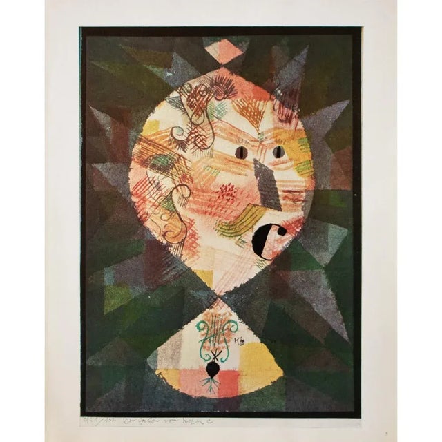 Paul Klee 1940s After Paul Klee "The Order of the High C", First Edition Swiss Lithograph For Sale - Image 4 of 6