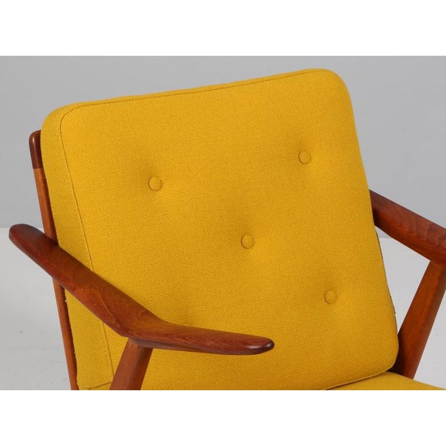Vintage Lounge Chair in Teak and Oak by H. Brockman Petersen for Komfort, 1960s For Sale - Image 3 of 8
