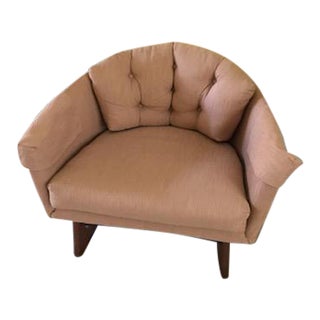 Mid 20th Century Mid-Century Modern Barrel Back Chair For Sale
