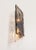 Wonderful midcentury wall sconces with handcrafted murano glass pieces on a chrome base, made by j. T. Kalmar, austria,...