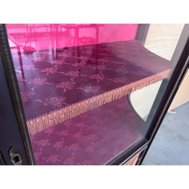 Wood Late 19th Century Napoleon III Style Vitrine For Sale - Image 7 of 18