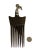 Wood African Baule I.Coast Comb W/ Bird Head Sculpture 8.25 " H For Sale - Image 7 of 8