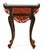 Red Chinese Black & Red Lacquered Side End Nightstand Table For Sale - Image 8 of 8