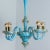 Metal Vintage Italian Chandelier by Barovier & Toso, 1969 For Sale - Image 7 of 13