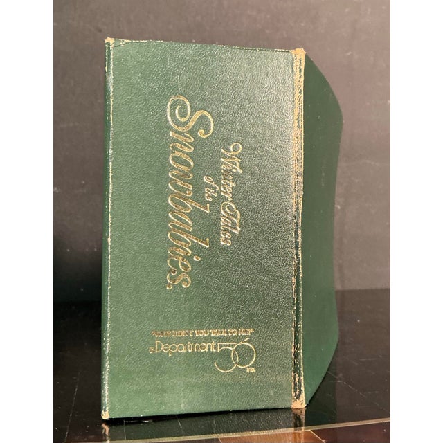Vintage Department 56 Snowbabies "Why Don't You Talk to Me?" Figurine Snowman With Original Packaging For Sale - Image 4 of 12