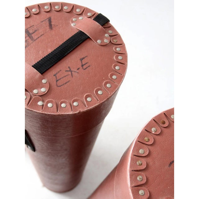 Vintage Industrial Transport Cases Set of 4 For Sale - Image 13 of 17