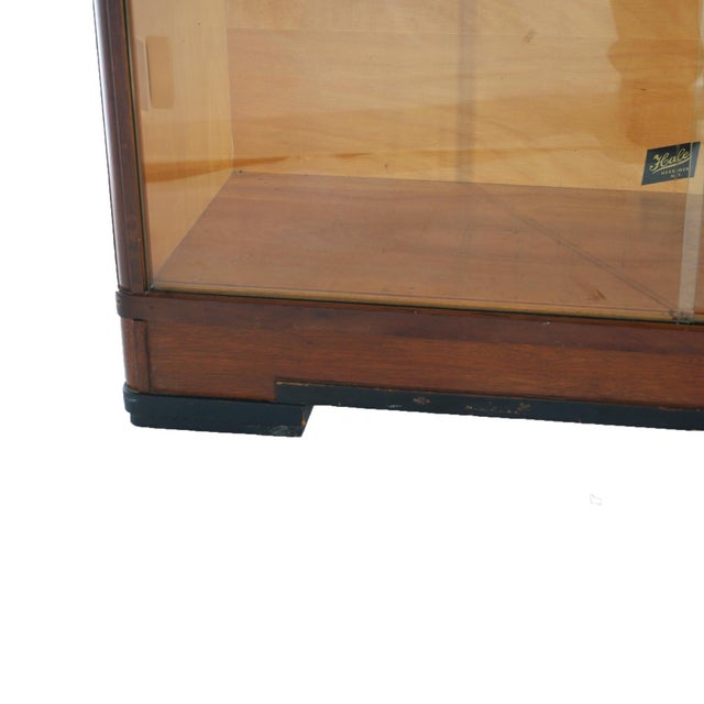 Hale Art Deco Mahogany Four Stack Barrister Bookcase C1930 For Sale - Image 10 of 10