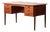 Mid-Century Modern Scandinavian Teak Desk with Six Drawers, 1960s For Sale