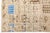 Ivory Vintage Wool Rug in Earthy Neutrals & Vibrant Accent Motifs For Sale - Image 8 of 10