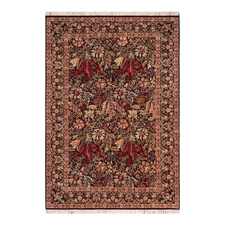 Art Nouveau 1990's William Morris Hand Knotted Wool Rug For Sale