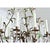 Late 19th Century French Brass Chandelier with Clear & Green Crystals For Sale - Image 17 of 17