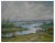Stanislav Kreics, Latgale, River Daugava, Oil on Board For Sale