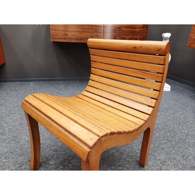 Vintage Sculptural Childrens Chair, 1950s For Sale - Image 6 of 8
