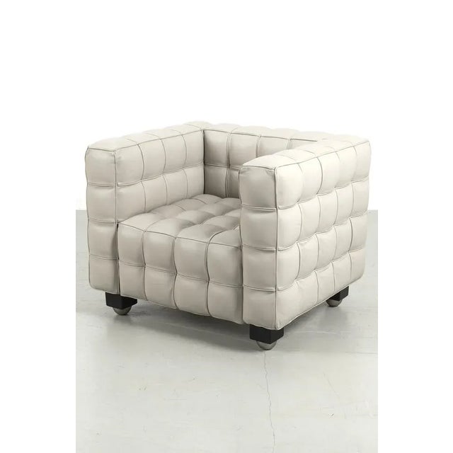 Set of Kubus Armchairs by Josef Hoffmann For Sale - Image 9 of 9