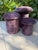 A Trio of Purple Custom Mushroom Footstools For Sale - Image 13 of 17