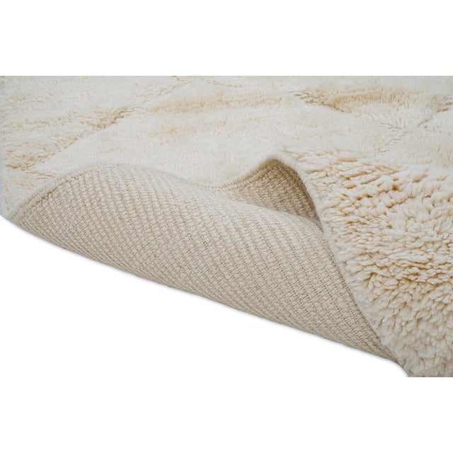 Hand-Knotted Wool Rug by Azele Studio For Sale - Image 9 of 12