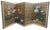 Japanese Vintage Hiyakuho Imayasu Japanese Hand-Painted Floral Gold Byobu Screen For Sale - Image 3 of 18
